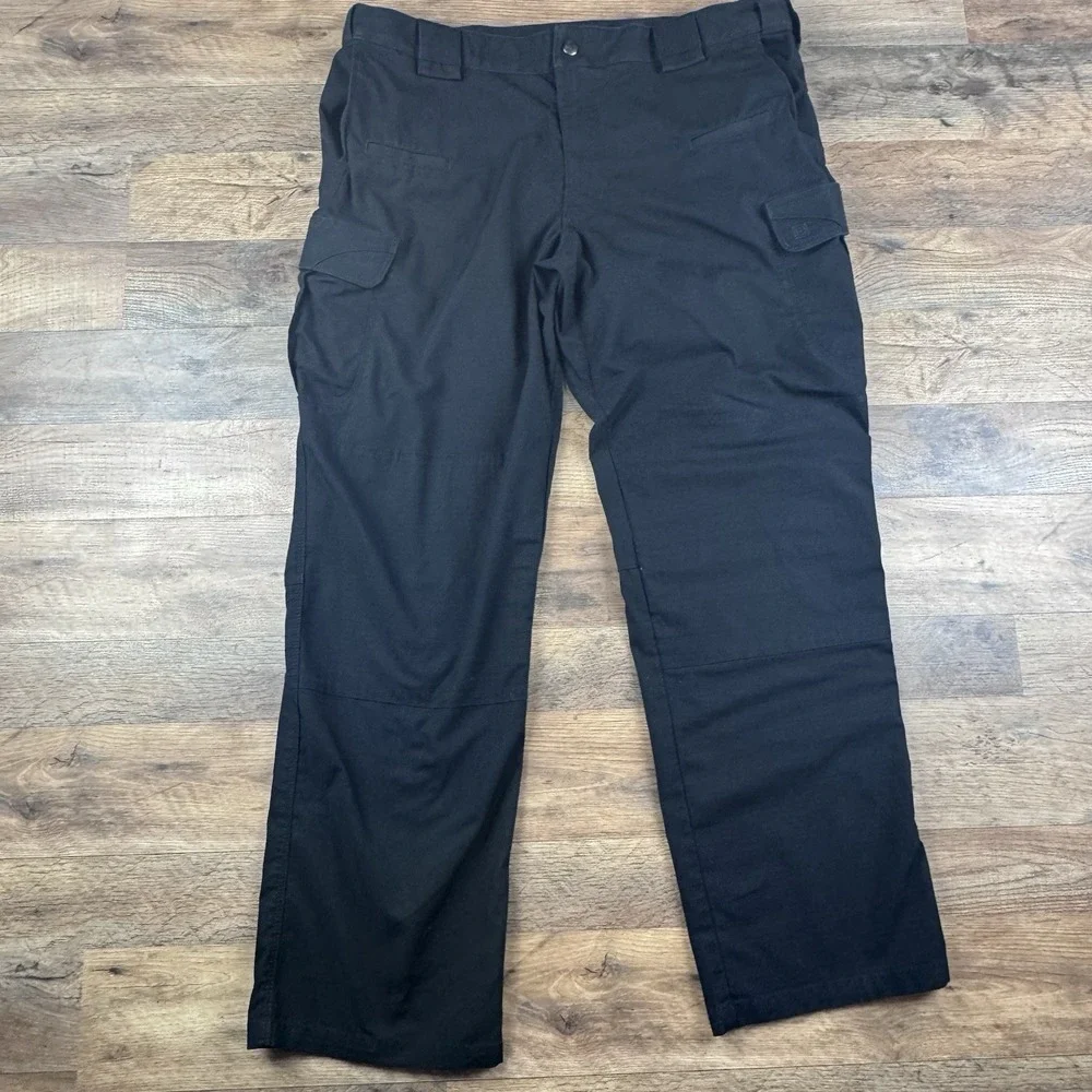 5.11‎ Tactical Ripstop Cargo Pants Black Men's Size 40x32 Stretch Waist